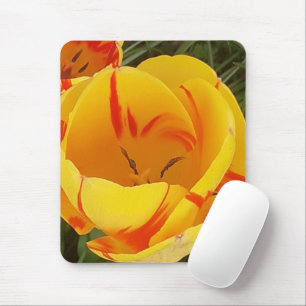 Yellow Tulips Mouse Mat Muismat