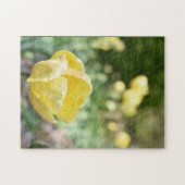 Yellow Tulips Regent's Park Flowers London England Legpuzzel (Horizontaal)