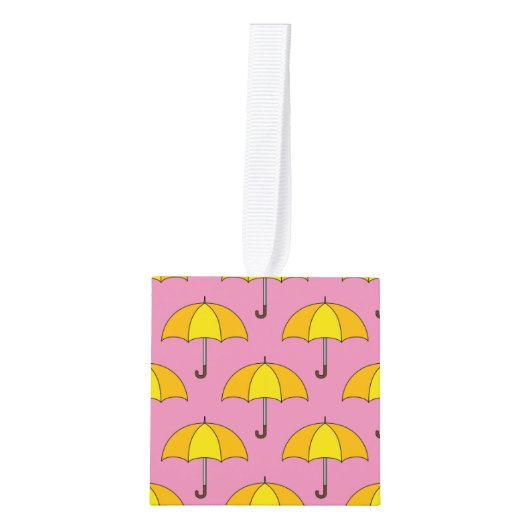Yellow Umbrella Decoratie (Voorkant)