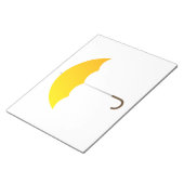 Yellow Umbrella Notitieblok (Schuin)
