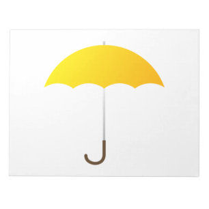Yellow Umbrella Notitieblok