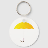 Yellow Umbrella Sleutelhanger (Voorkant)
