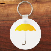 Yellow Umbrella Sleutelhanger (Voorkant)