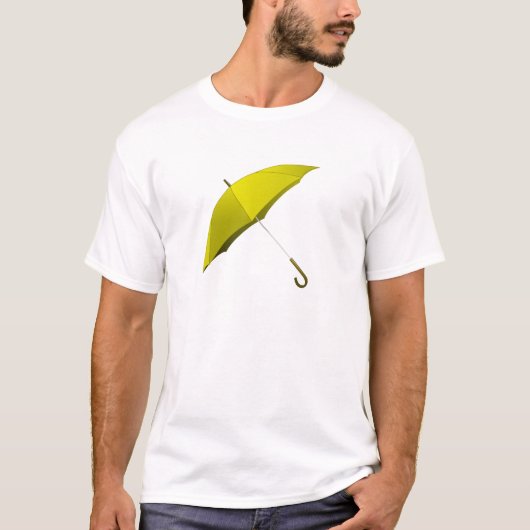 Yellow Umbrella T-shirt (Voorkant)