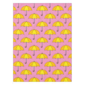 Yellow Umbrella Tafelkleed (Voorkant)