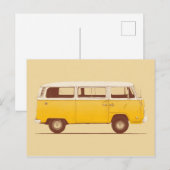 Yellow Van | Florent Bodart Briefkaart (Voorkant / Achterkant)
