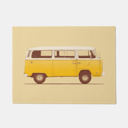 Yellow Van | Florent Bodart Deurmat (Voorkant)