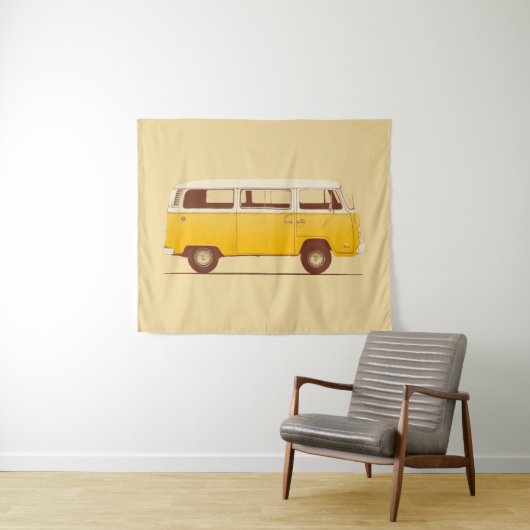 Yellow Van | Florent Bodart Wandkleed (In Situ (horizontaal))