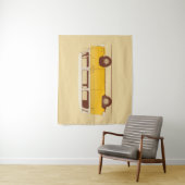 Yellow Van | Florent Bodart Wandkleed (In situ)