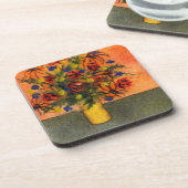 "Yellow Vase" Floral Onderzetter set (Linkerzijde)
