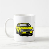 Yellow Vauxhall Viva HC Koffiemok (Links)