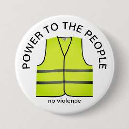 yellow vest protest button