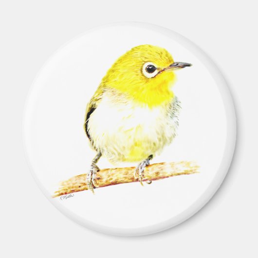 Yellow Viero Magneet (Voorkant)