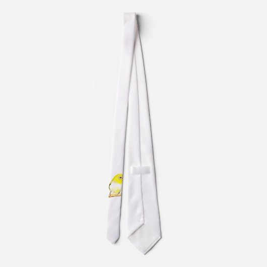 Yellow Viero Stropdas (Achterkant)
