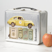 Yellow Vintage-auto (In situ)