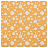 Yellow Volleyball Chevron Patterned Stof (Swatch)