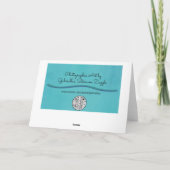 Yellow Warbler Bird Art Natuur Note Kaart (Achterkant)