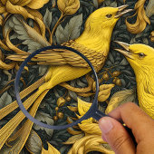 Yellow Warblers Canvas Afdruk