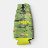 Yellow Water Lily Bottle Cooler (Achterkant)