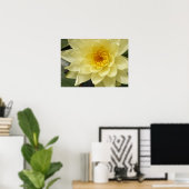 Yellow Water Lily Poster (Thuiskantoor)