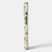 Yellow Watercolor Wildflower Pattern  Case-Mate iPhone Case (Achterkant / Links)
