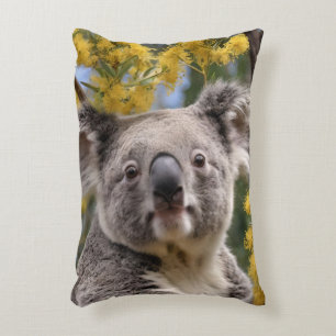 Yellow Wattle en Koala Beer, Accent Kussen