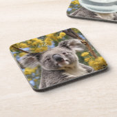 Yellow Wattle en Koala Beer, Bier Onderzetter (Linkerzijde)