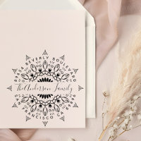 Yellow Wealth & Crowns Mandala Retouradres