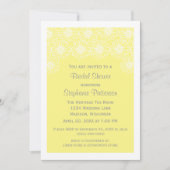 Yellow Whimsical Daisies Vrijgezellenfeest nodigt  Kaart (Voorkant)