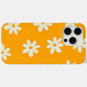 Yellow White Retro Y2K ventilatorpatroon Case-Mate iPhone Case (Achterkant (horizontaal))