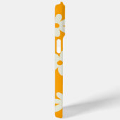 Yellow White Retro Y2K ventilatorpatroon Case-Mate iPhone Case (Achterkant / Rechts)