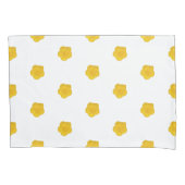Yellow Wildflower customizable pillow case  Kussensloop (Voorkant)