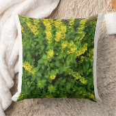 Yellow Wildflower Garden Decorative Pillow Kussen (Deken)