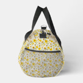 Yellow Wildflowers Pattern Monogram Name Plunjezak (Rechts)