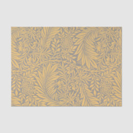 YELLOW William Morris FERN PATTERN Tissue Paper Tissuepapier