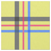 Yellow Windows Patroon Stof (Close Up)