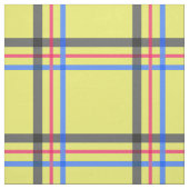 Yellow Windows Patroon Stof (Swatch)