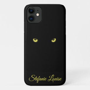 Yellow Wolf Eyes Hoesje-Mate iPhone Case