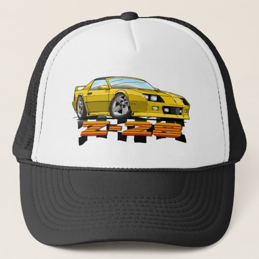 Yellow_Z28_3G Trucker Pet (Voorkant)