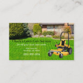 Yellow Zero Drawer Visitekaartje (Voorkant)