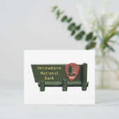 Yellowbone Dog Park Briefkaart (Staand voorkant)