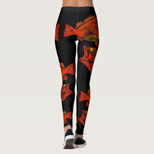 Yelloweye Rockfish 2.0 - Leggings (Achterkant)