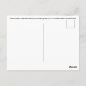 Yelloweye Rockfish - Briefkaart (Achterkant)