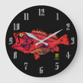 Yelloweye Rockfish - Wall klok (Voorkant)