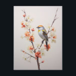 Yellowhammer Bird Feestdagenkaart<br><div class="desc">Squidpaint is een kleine eenpersoons Christelijke drukkerij die eigendom is van een gehandicapte Navy veteraan in Decatur Georgia. Bedankt voor het langskomen en kijken naar mijn design,  en kijk alsjeblieft op mijn website,  Squidpaint.com. Een gezegende dag!</div>