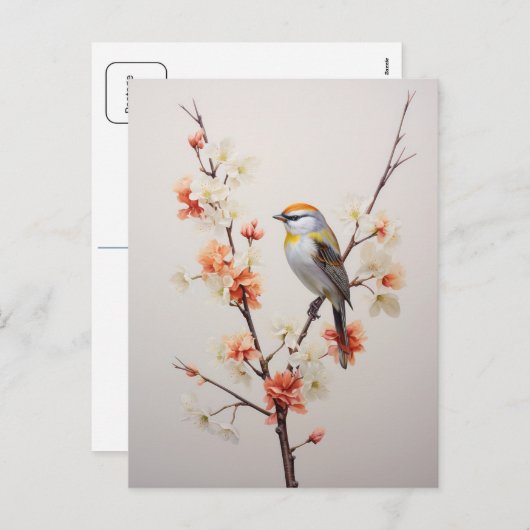 Yellowhammer Bird Feestdagenkaart (Voorkant / Achterkant)