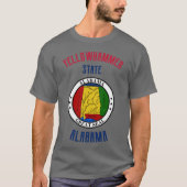 Yellowhammer State Alabama T-shirt (Voorkant)
