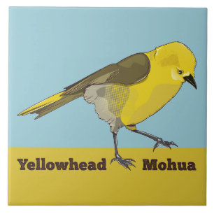 Yellowhead Mohua Tegeltje