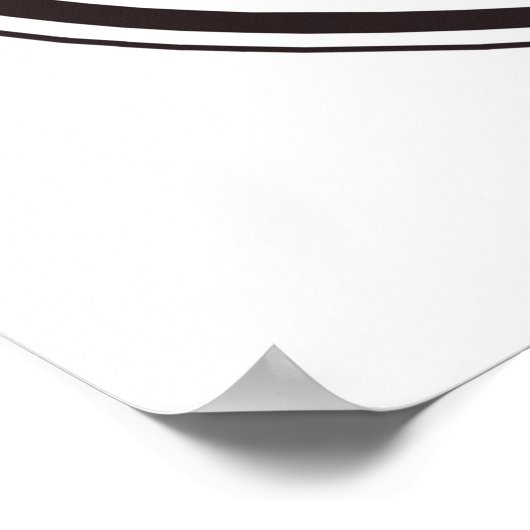 Yellowhead Road Sign Poster (Hoek)