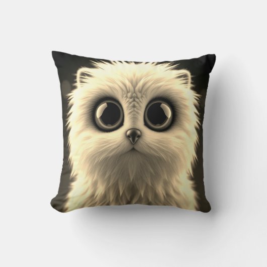 Yellowish Cutes Kussen (Voorkant)